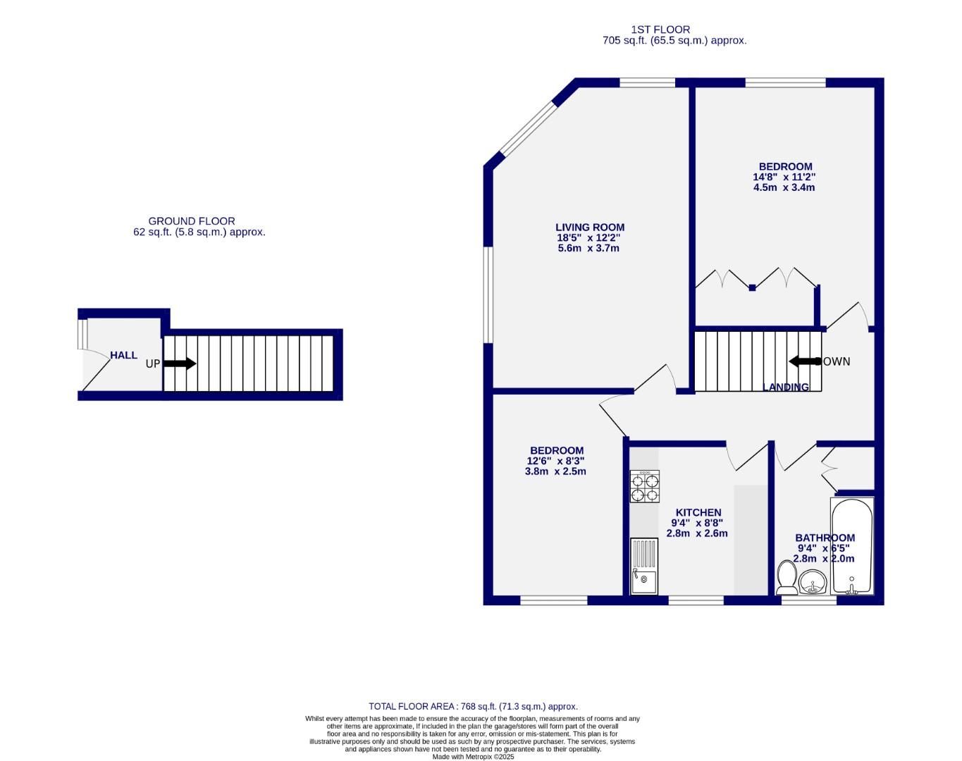 Floorplans For Beckfield Lane, York