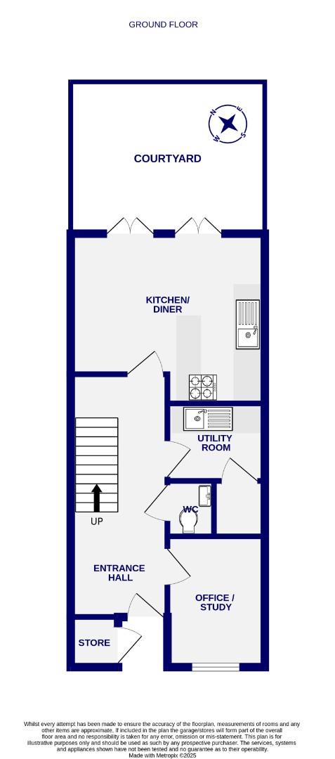 Floorplans For Palmer Street, Pond Garth, York