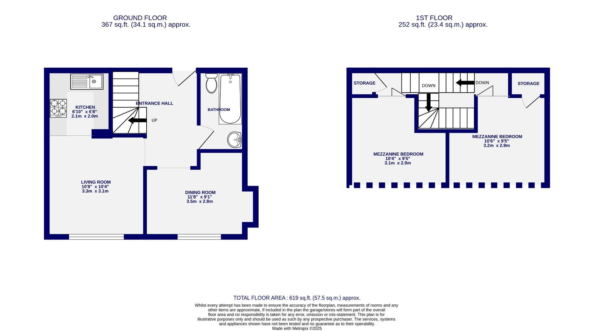 Floorplans For County House, Monkgate, York, YO31 7NS