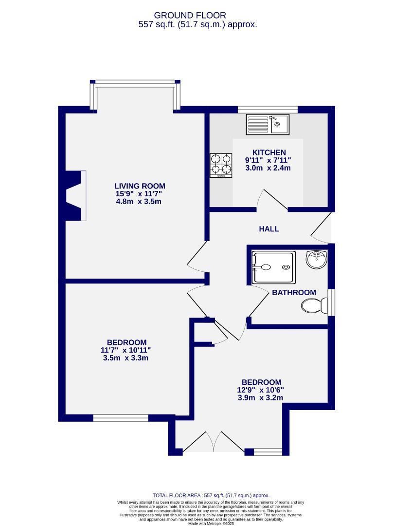 Floorplans For St. Helens Rise, Wheldrake, York