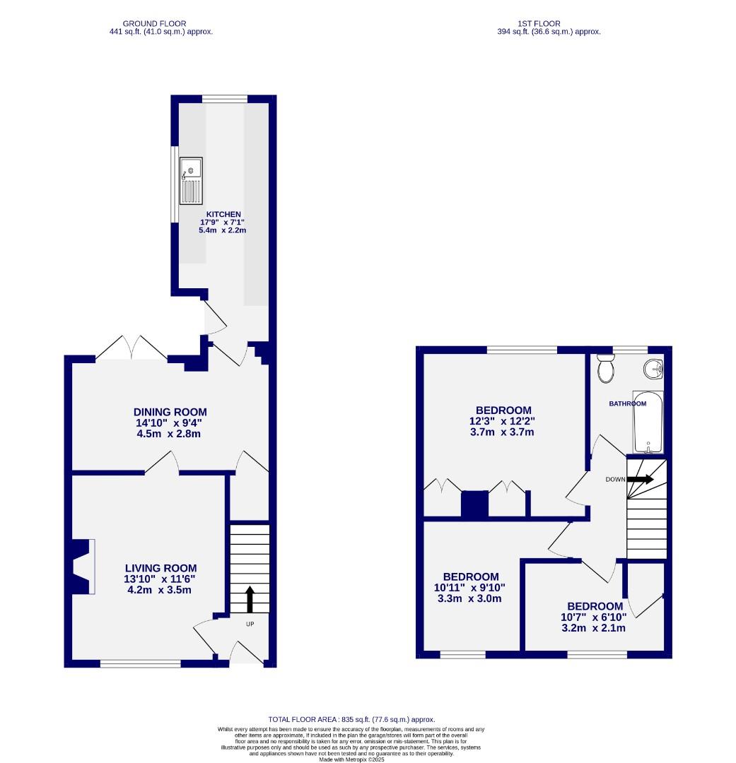 Floorplans For Chapelfields Road, York
