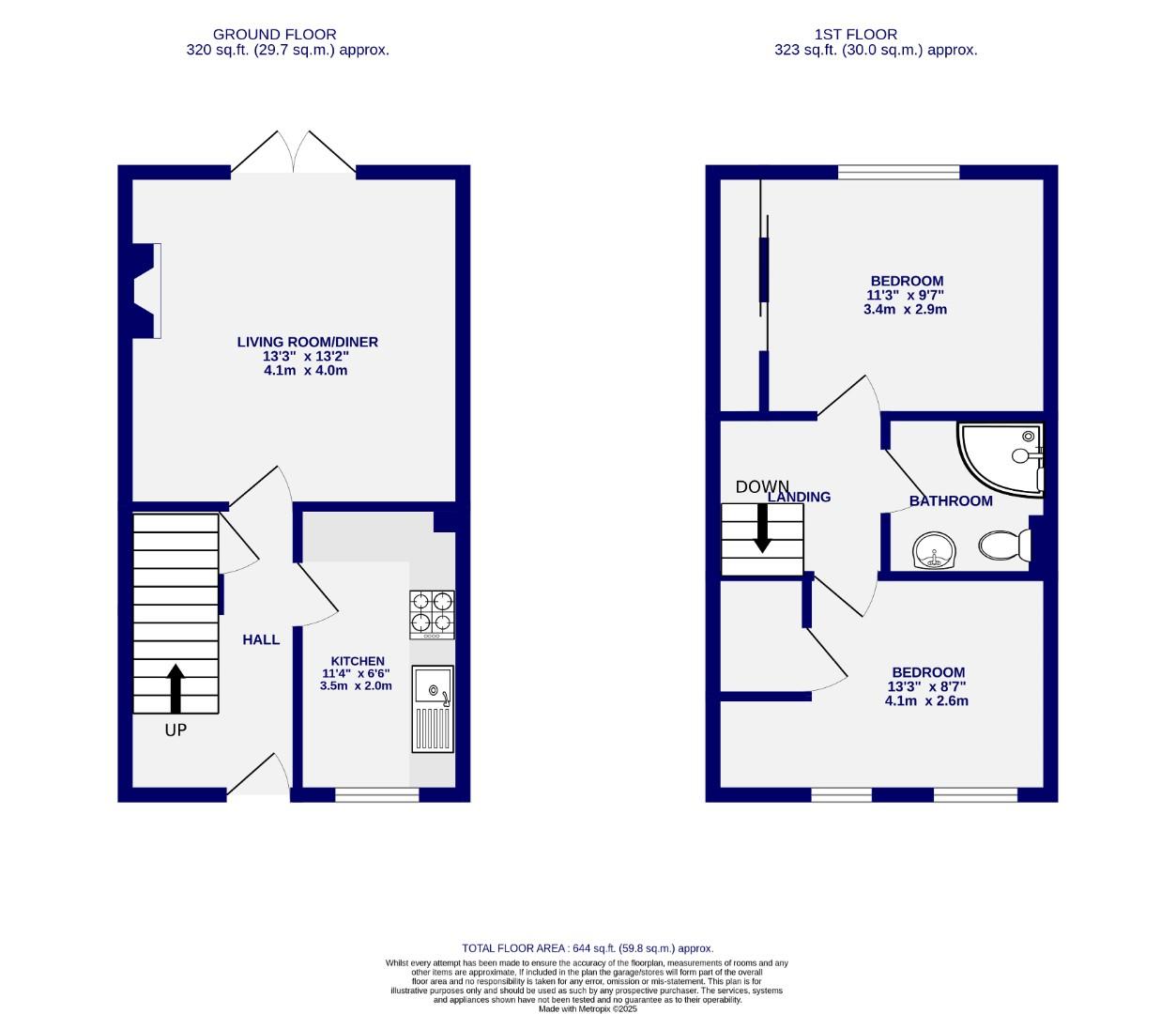 Floorplans For St. Pauls Mews, York