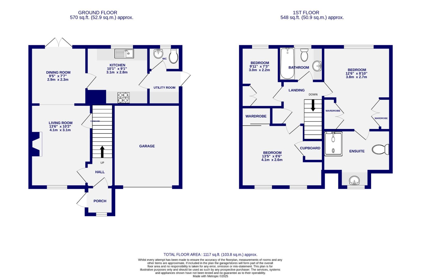 Floorplans For Kensington Road, York
