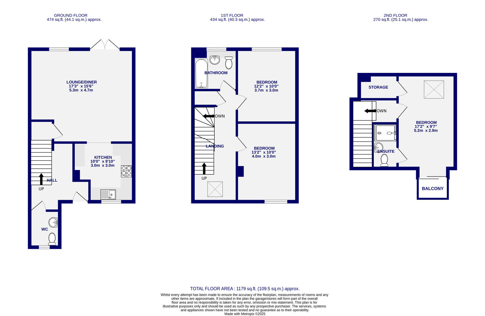 Floorplans For Lotherington Avenue, York