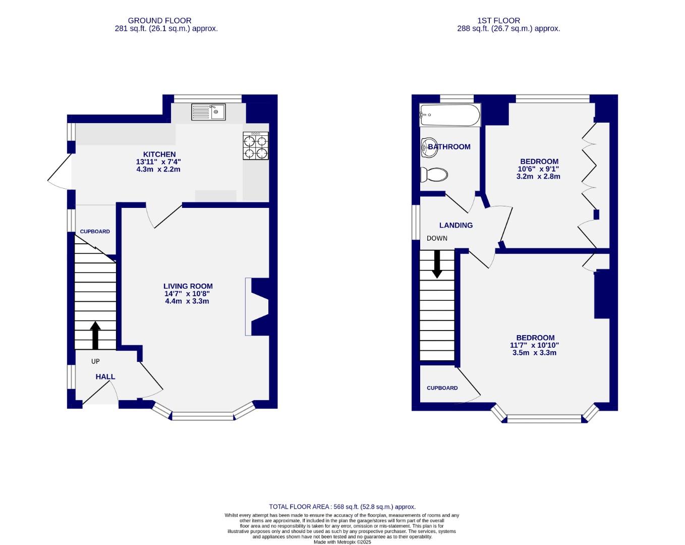 Floorplans For Cycle Street, York