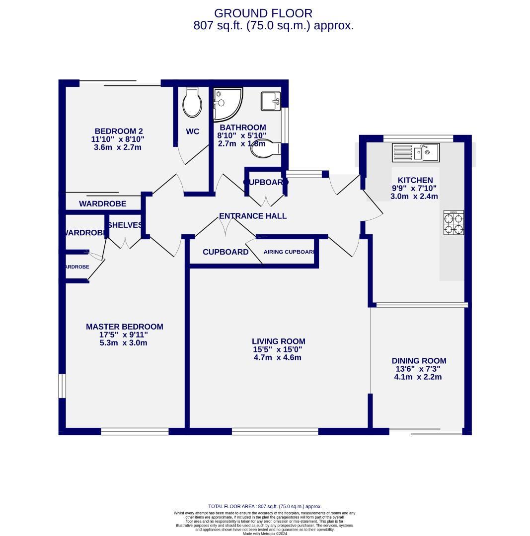 Floorplans For Ashfield Court, York, YO24 1QS