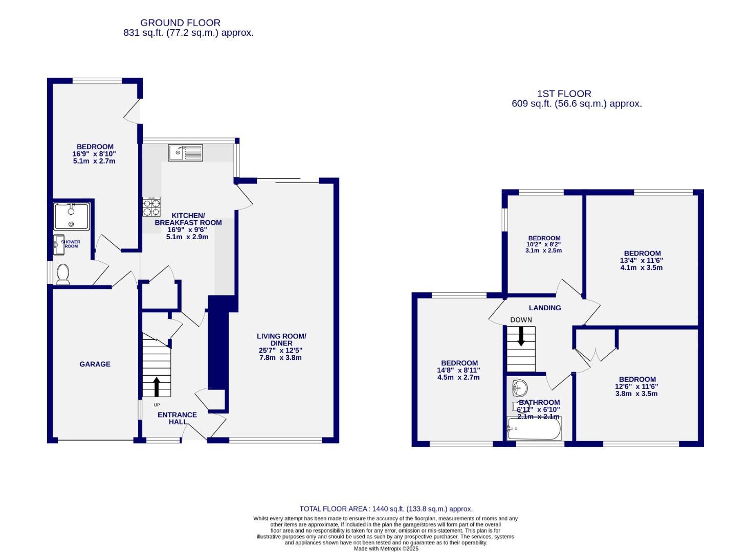 Floorplans For Vanbrugh Drive, York