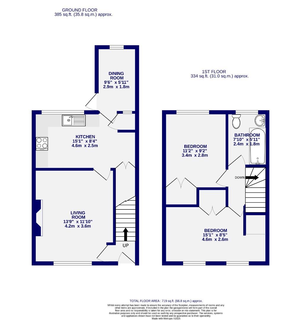 Floorplans For Nursery Drive, Holgate, York