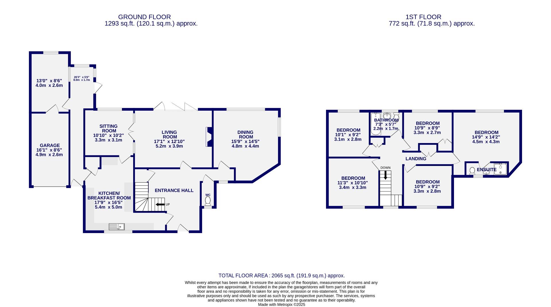 Floorplans For St. Nicholas Crescent, Copmanthorpe, York