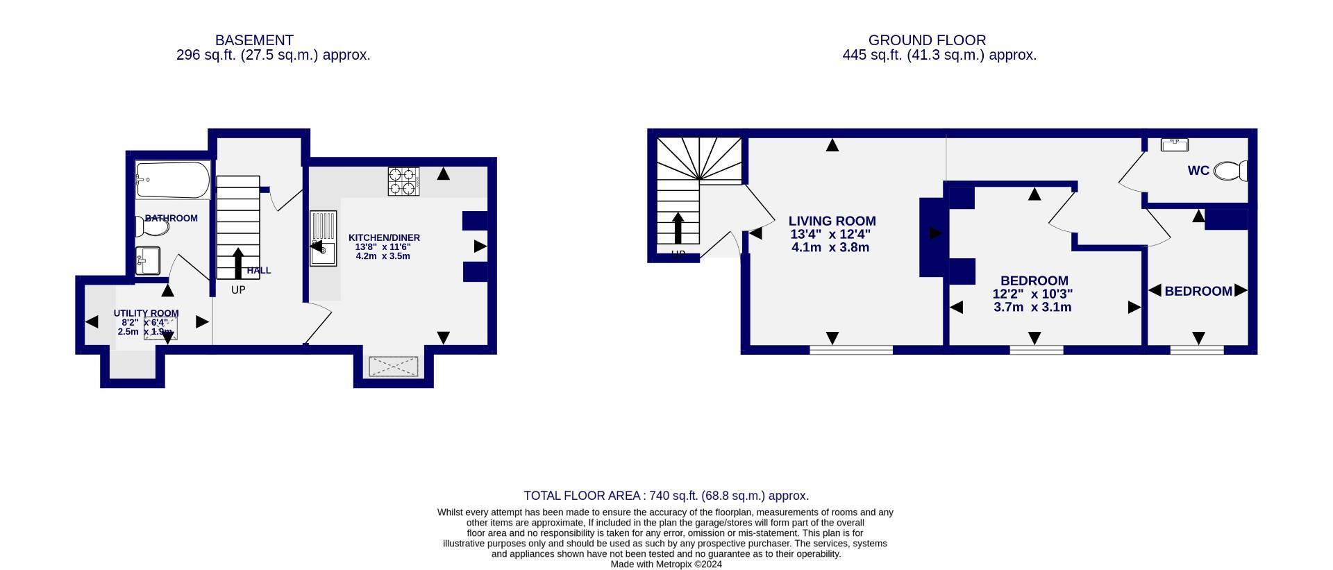 Floorplans For Nunmill Street, York, YO23 1NU