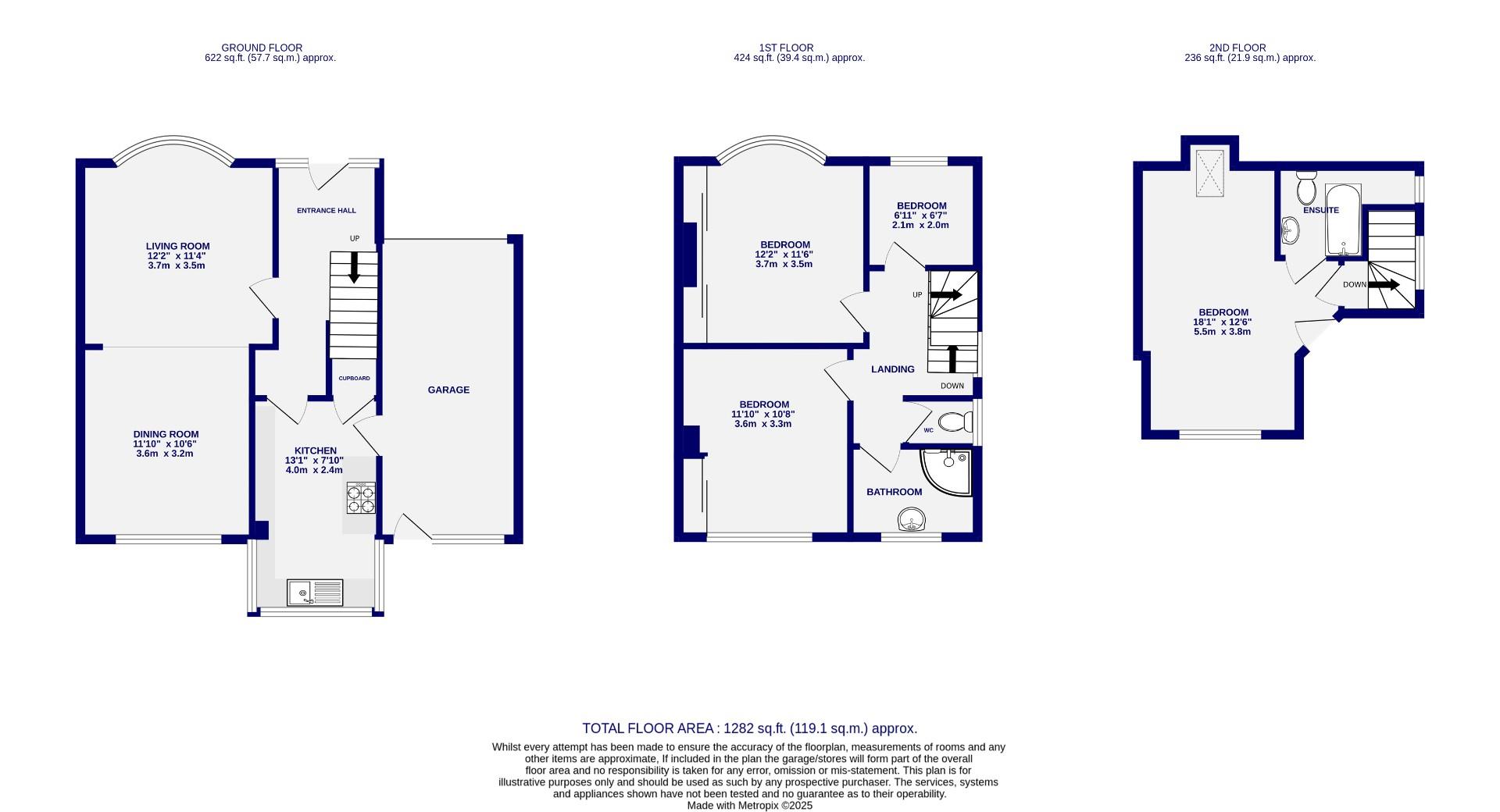 Floorplans For Manor Park Grove, York