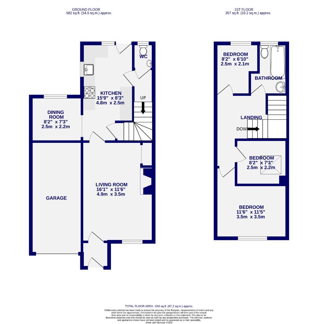 Floorplans For Water Lane, Dunnington, York