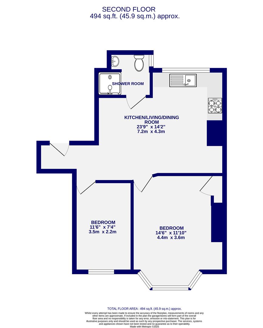 Floorplans For Moorland Road, York