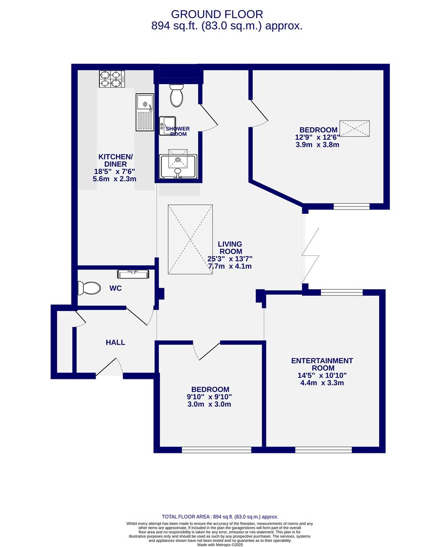 Floorplans For New Lane, Holgate, York, YO24 4NT