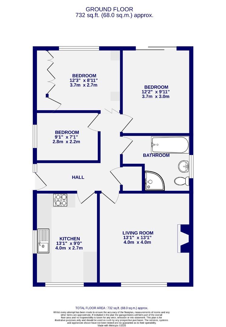 Floorplans For Gable Park, Rufforth, York