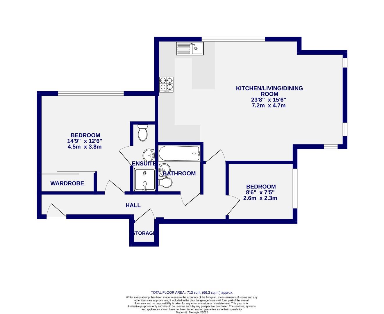 Floorplans For St. Olaves Road, York