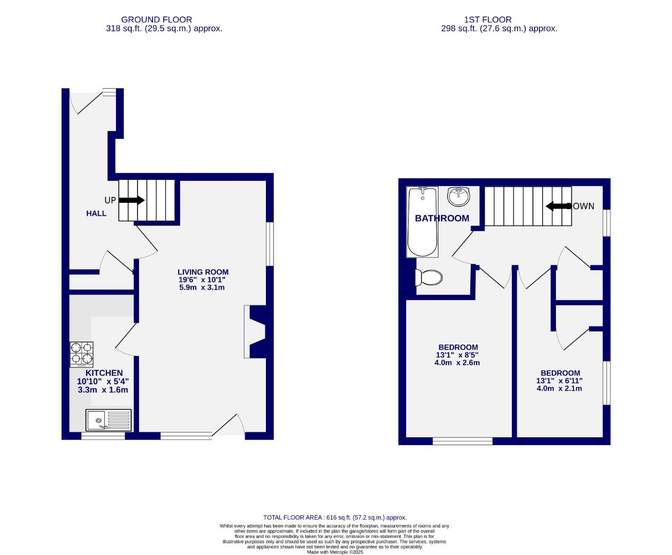 Floorplans For Melcombe Avenue, Strensall, York