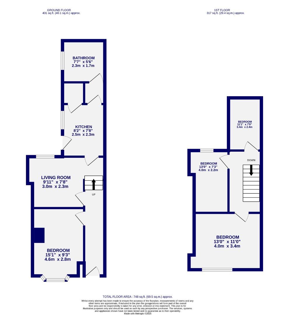Floorplans For Hambleton Terrace, York