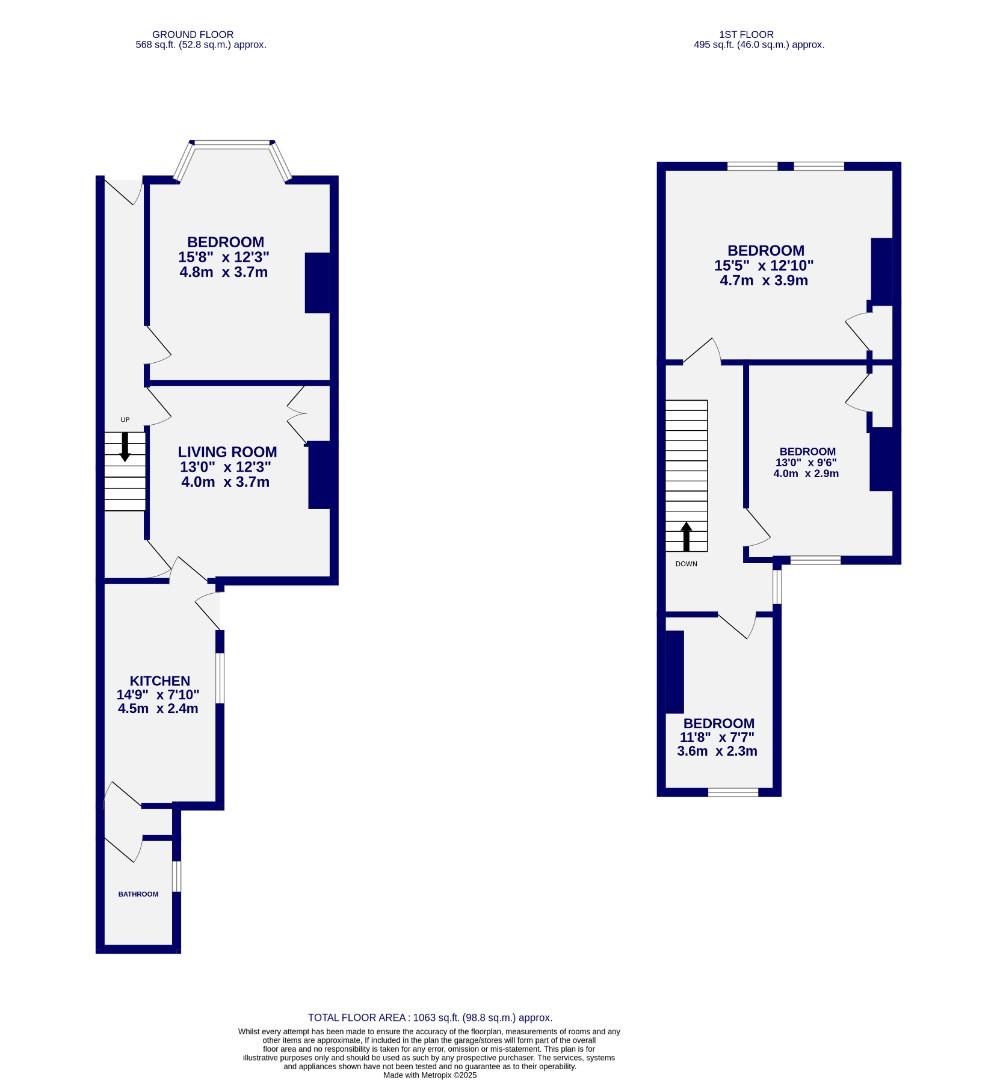 Floorplans For Vine Street, York