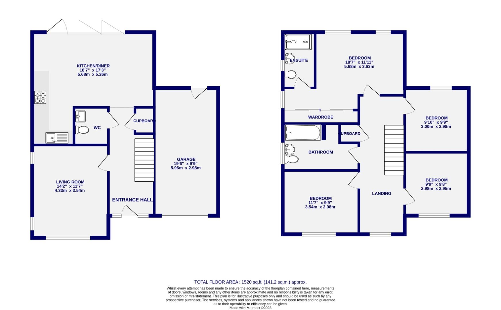 Floorplans For Ashton Gardens, Stamford Bridge, York