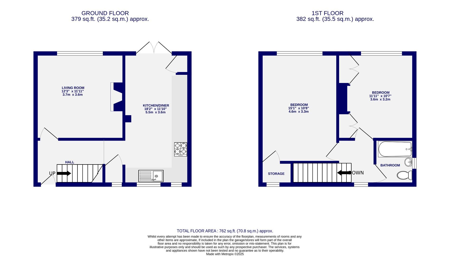 Floorplans For Thoresby Road, York