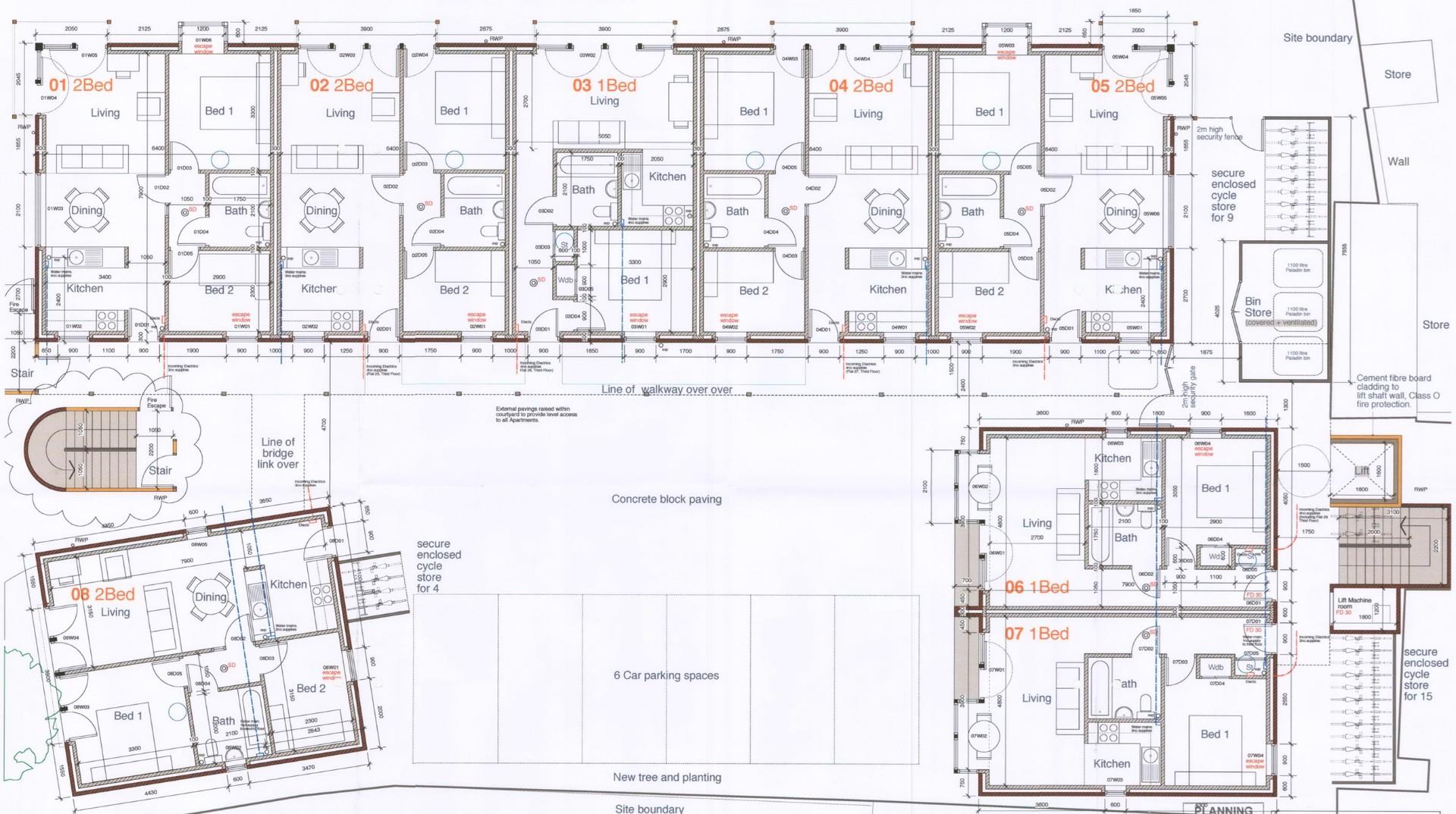 Floorplans For Mcquades Court, City Centre, York