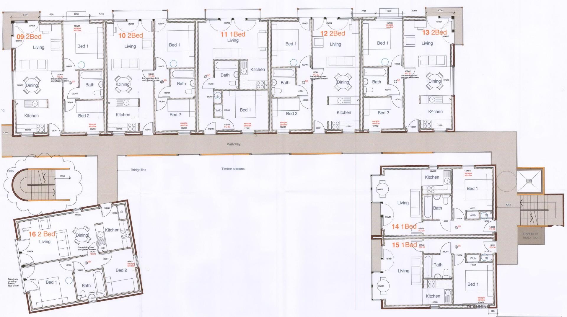 Floorplans For Mcquades Court, City Centre, York