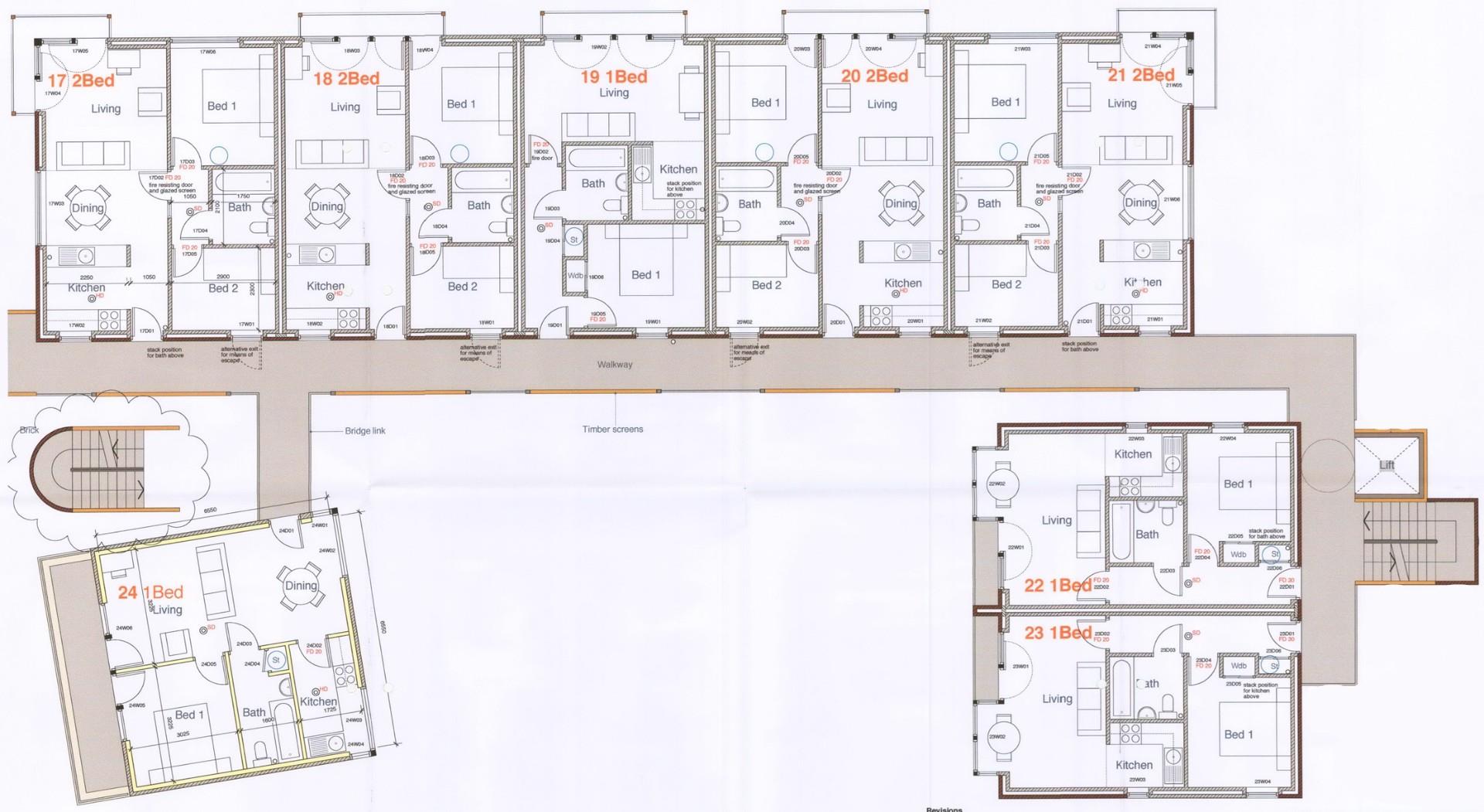 Floorplans For Mcquades Court, City Centre, York