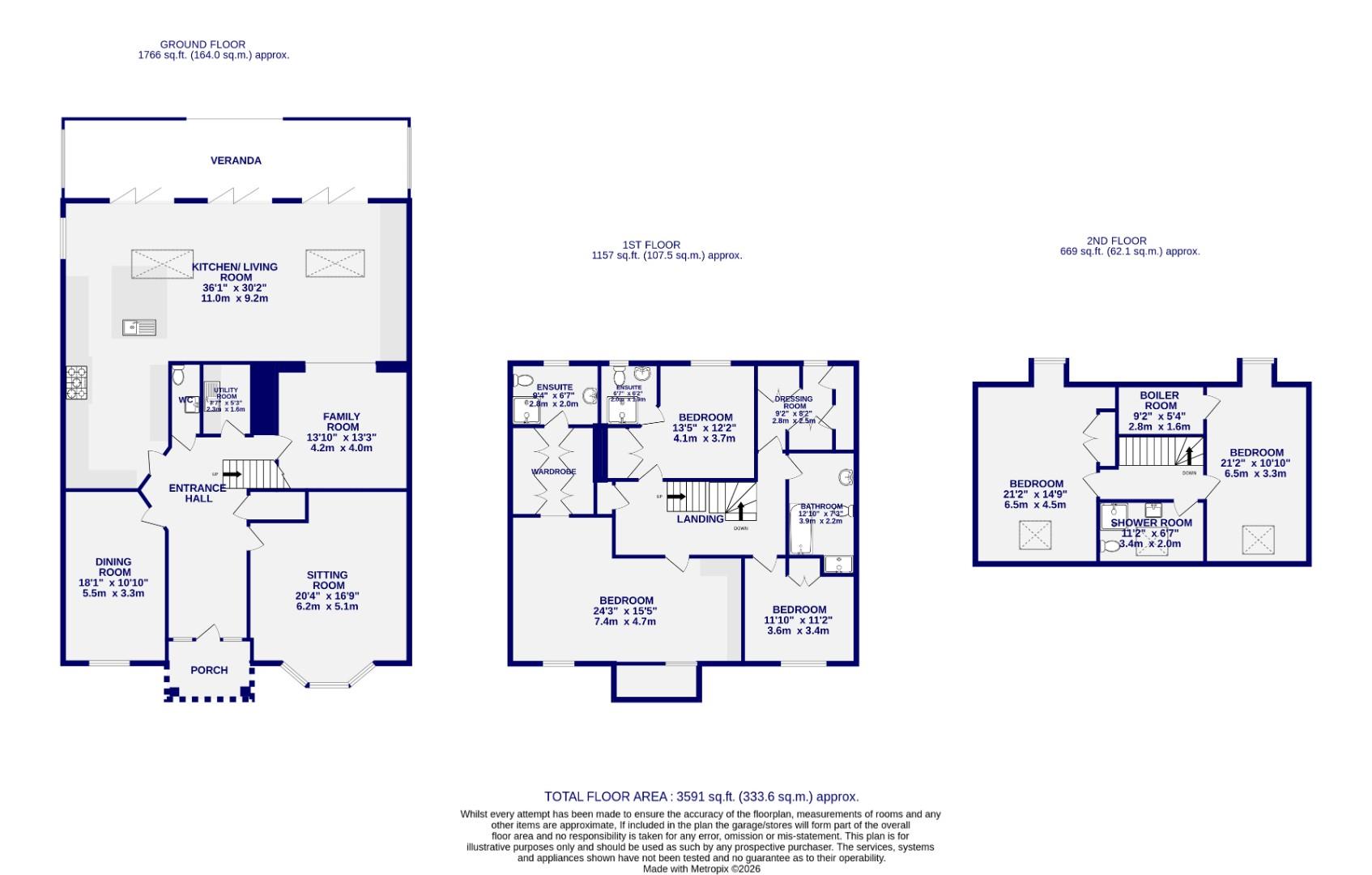 Floorplans For Hopgrove Lane South, York