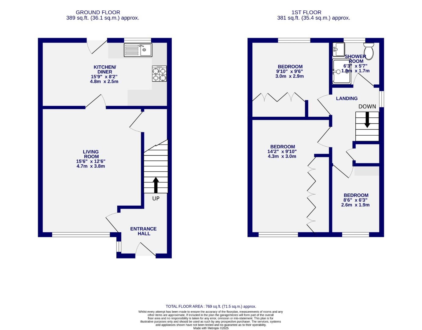 Floorplans For Ilton Garth, York
