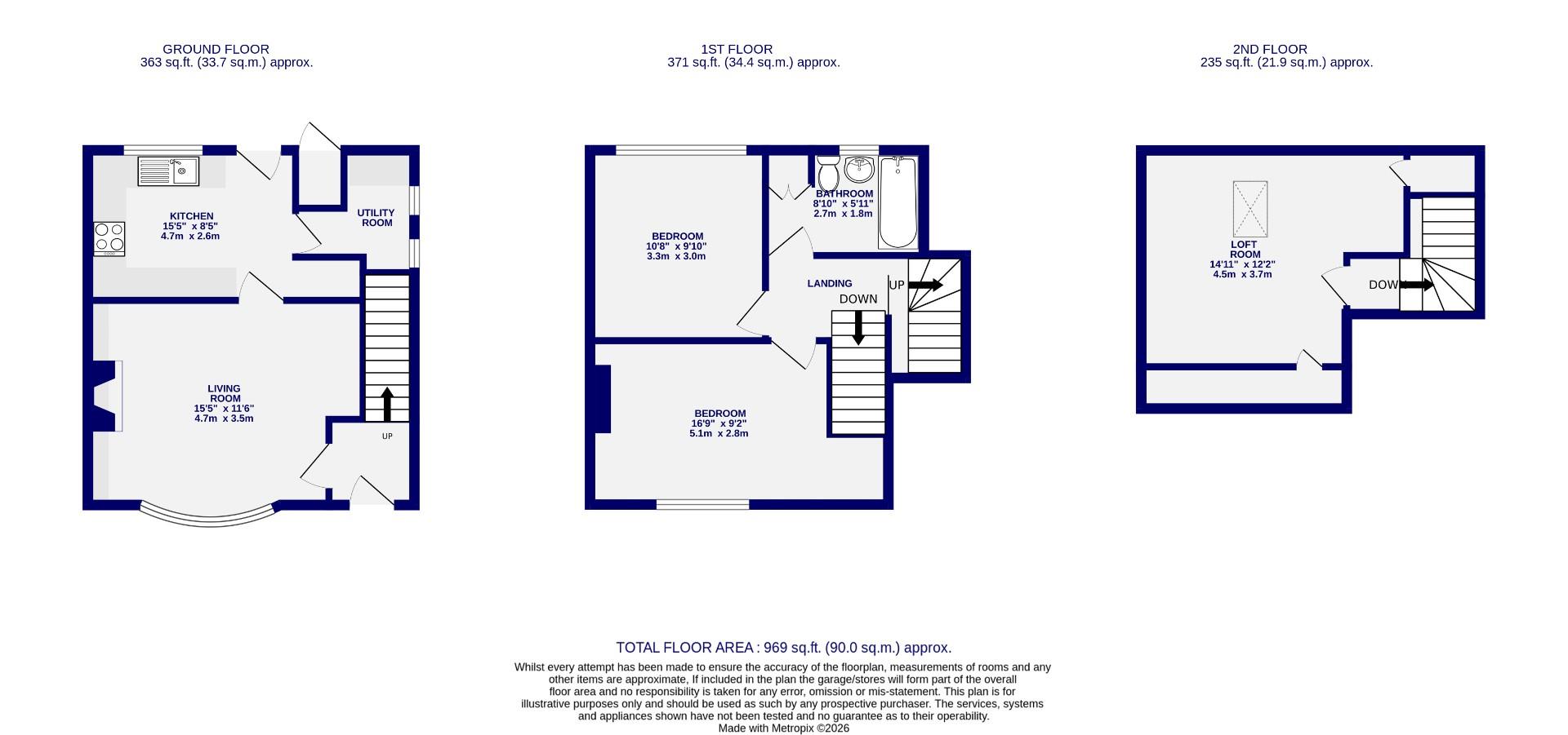 Floorplans For Brecksfield, Skelton, York