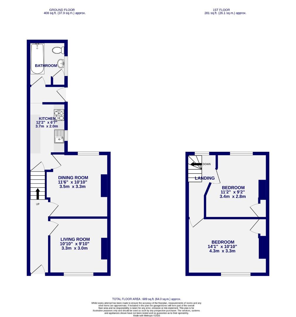 Floorplans For Arthur Street, York