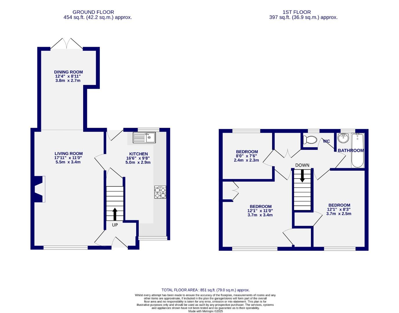 Floorplans For Naburn Lane, Fulford, York