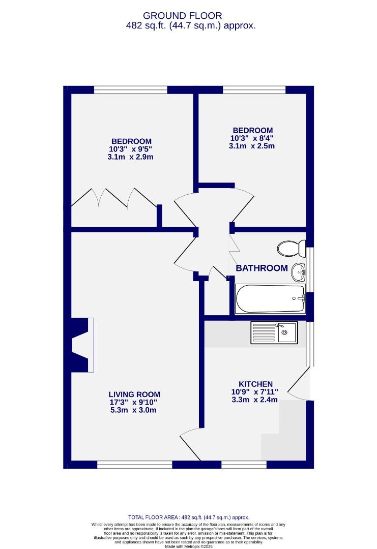 Floorplans For Silverdale Court, York