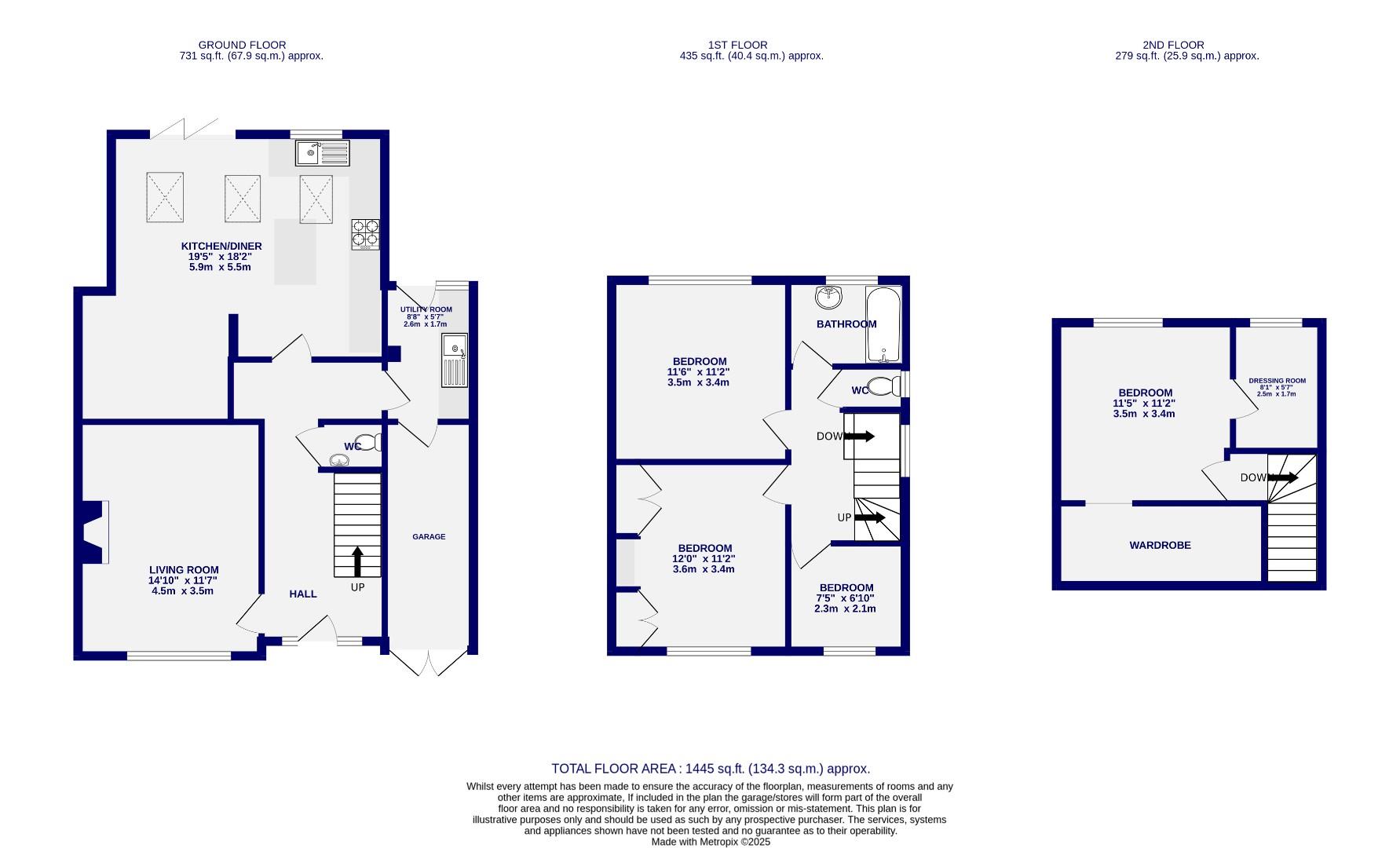 Floorplans For Langholme Drive, York