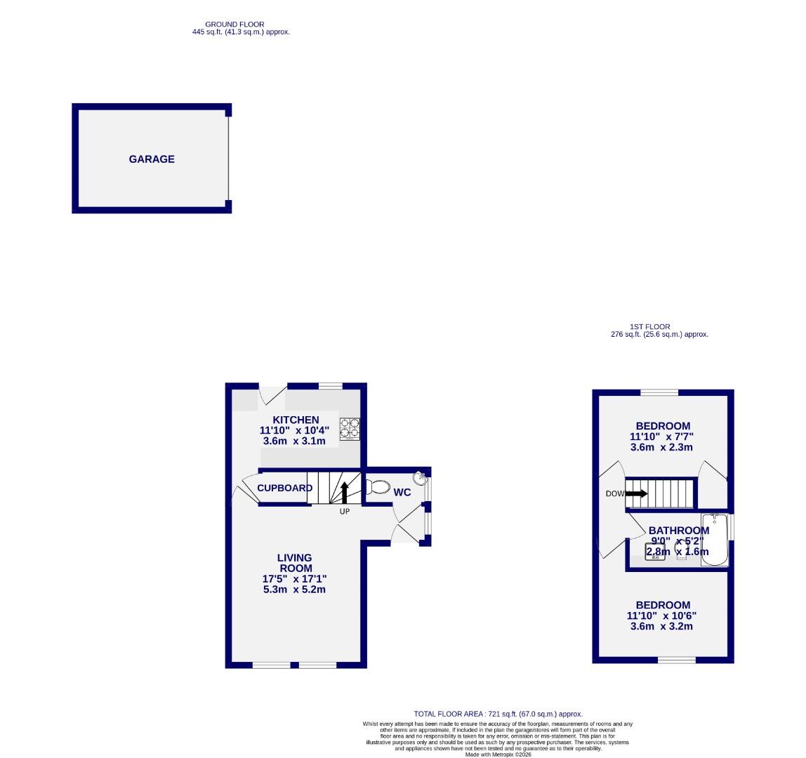 Floorplans For Aldborough Way, York