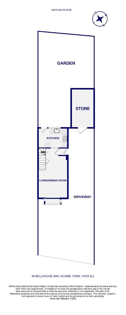 Floorplans For Bellhouse Way, Acomb, York