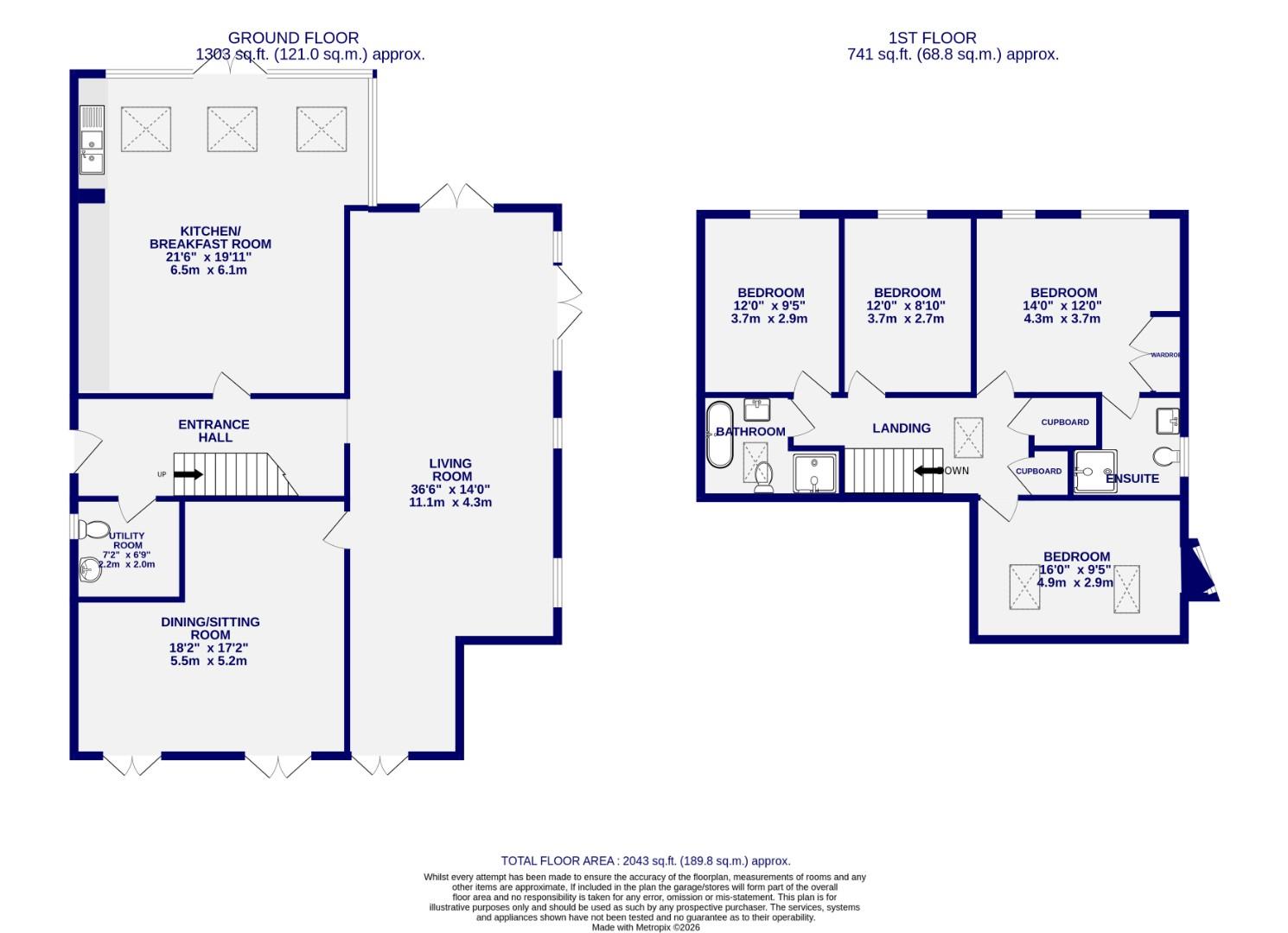 Floorplans For Shipton By Beningbrough, York