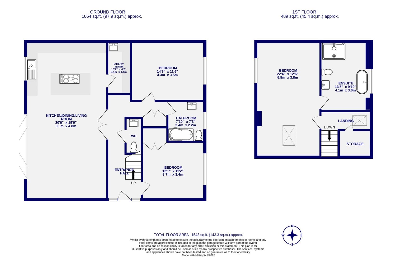 Floorplans For Chantry Gap, Upper Poppleton, York