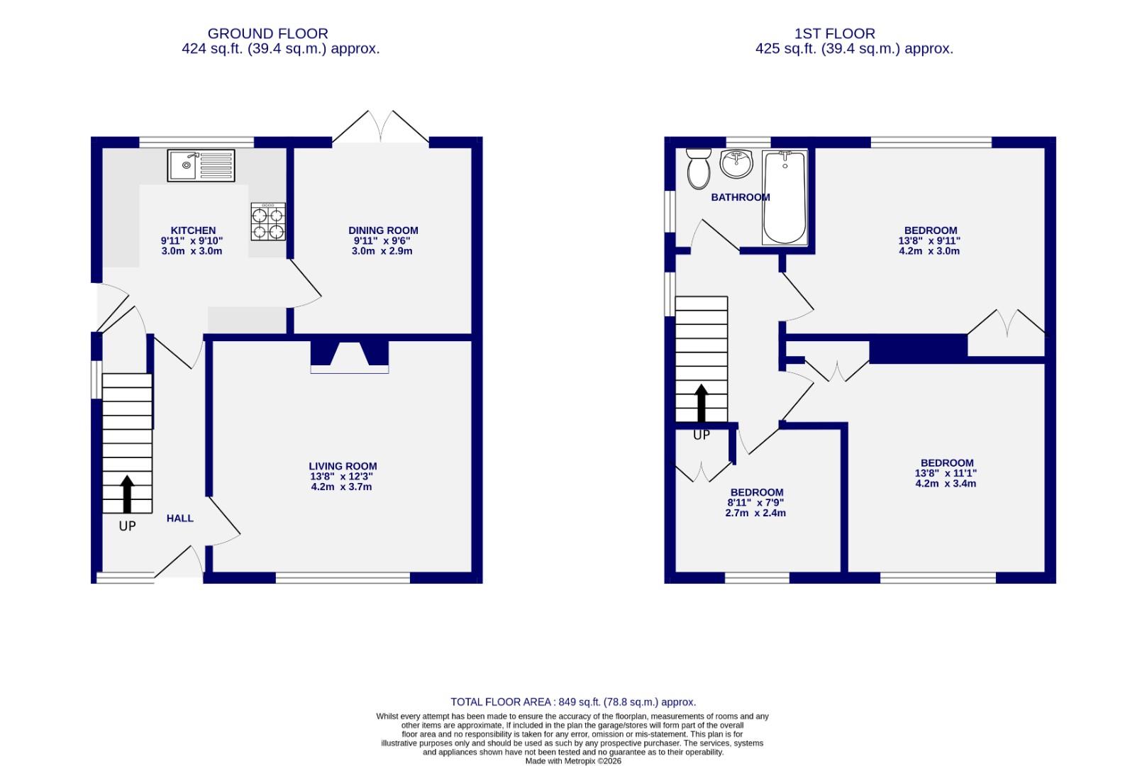 Floorplans For Cornlands Road, York