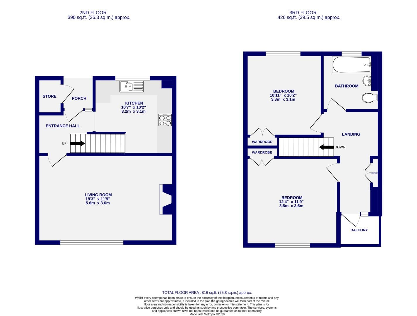 Floorplans For Margaret Street, York