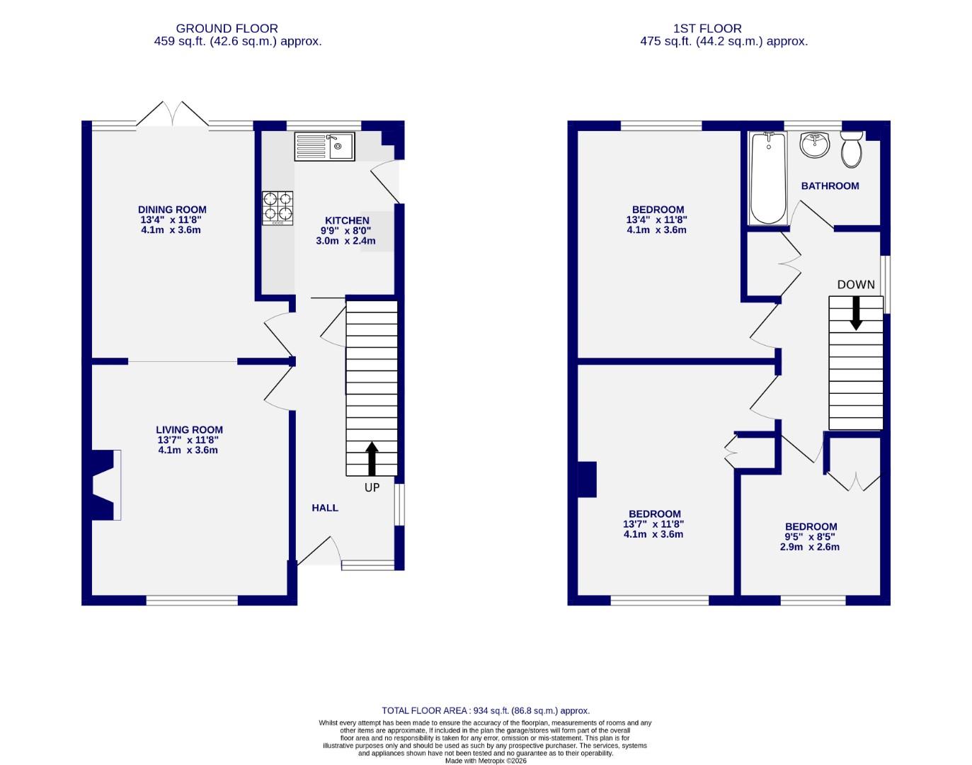Floorplans For Boroughbridge Road, York