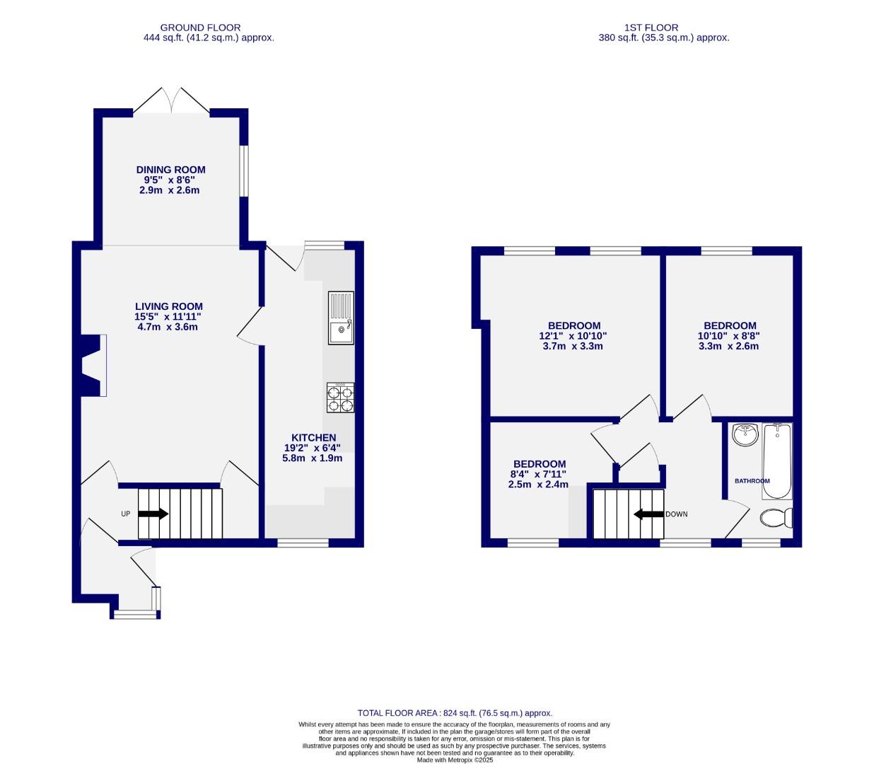 Floorplans For Constantine Avenue, York