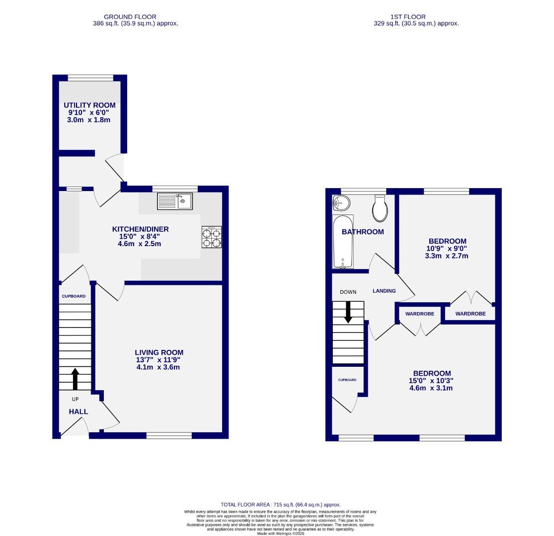 Floorplans For Bramham Road, York