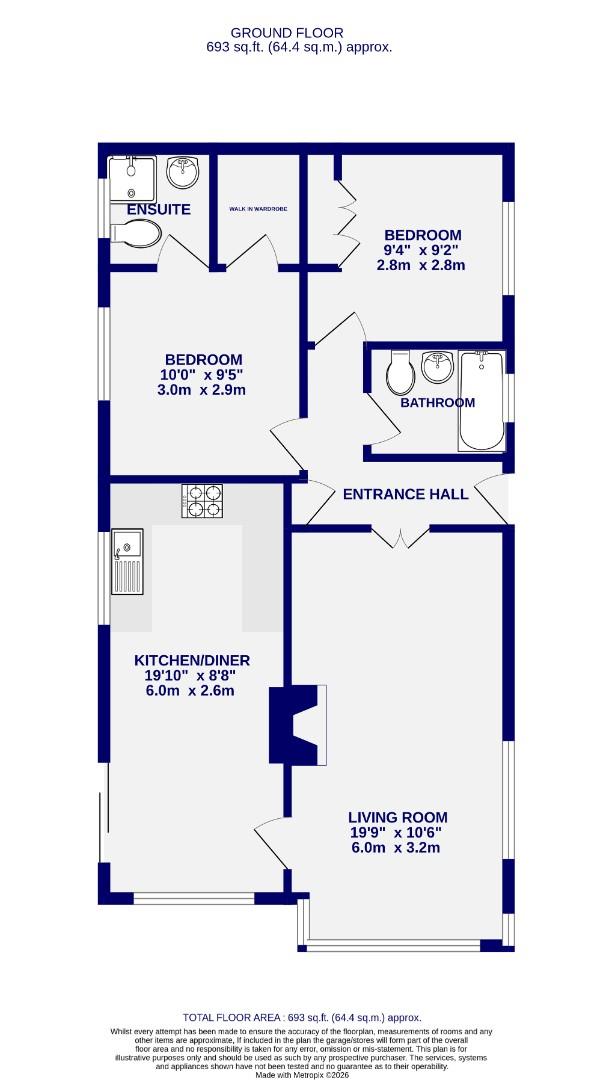 Floorplans For Pheasant Way, Acaster Malbis, York