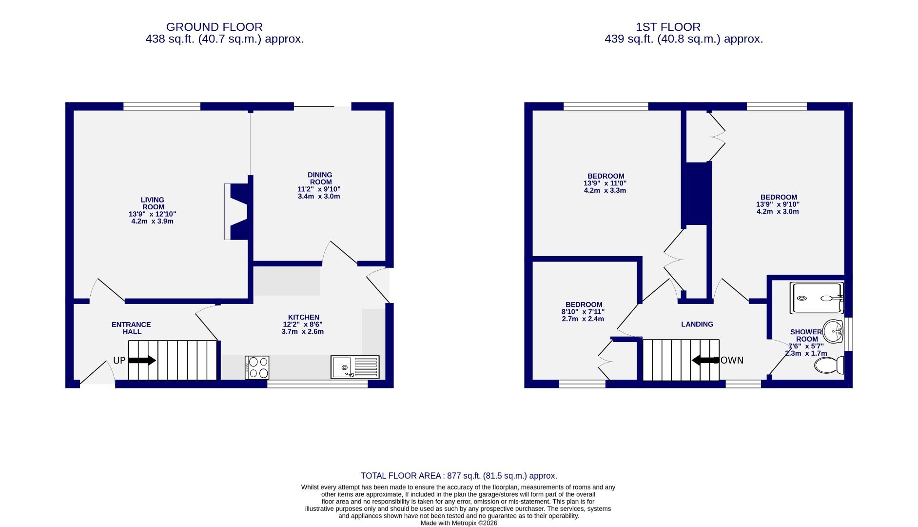 Floorplans For West Thorpe, York