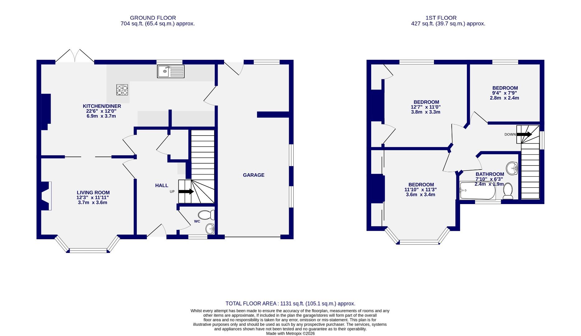 Floorplans For Malton Avenue, York