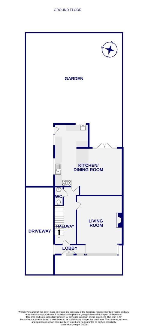 Floorplans For Derwent Road, Fulford, York