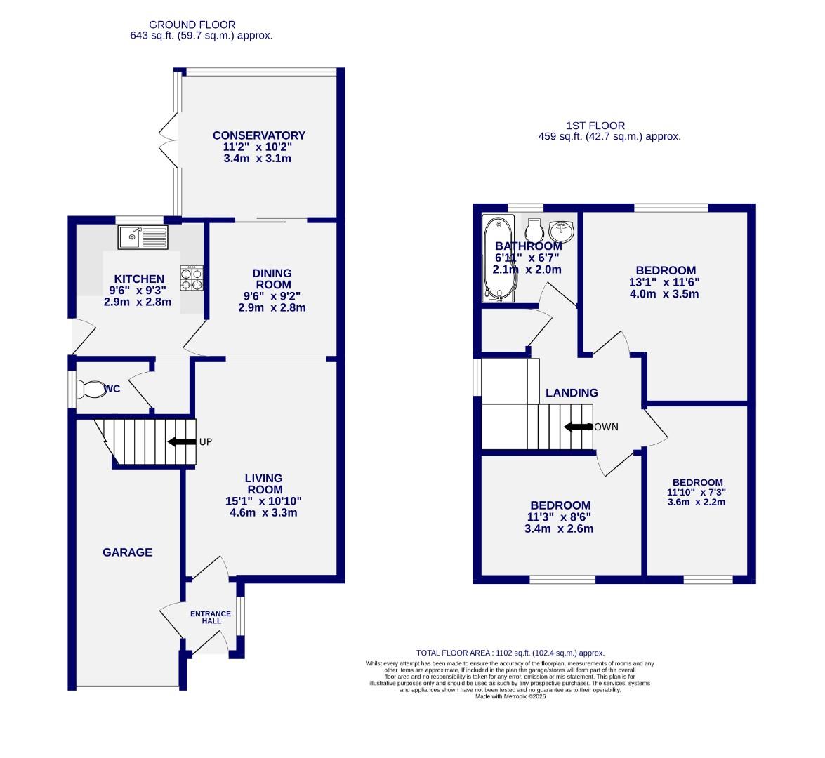 Floorplans For Alness Drive, York