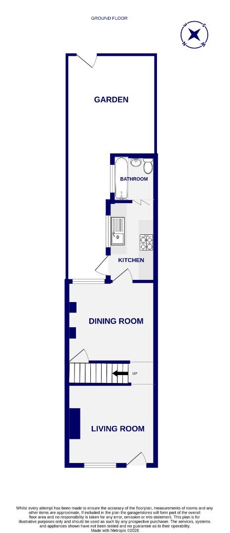 Floorplans For Pembroke Street, off Burton Stone Lane, York